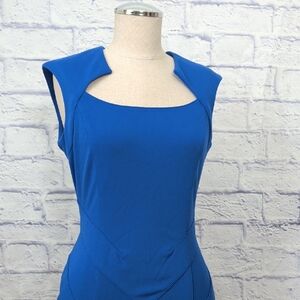 Vince Camuto Royal Blue Sleeveless Dress Size 6